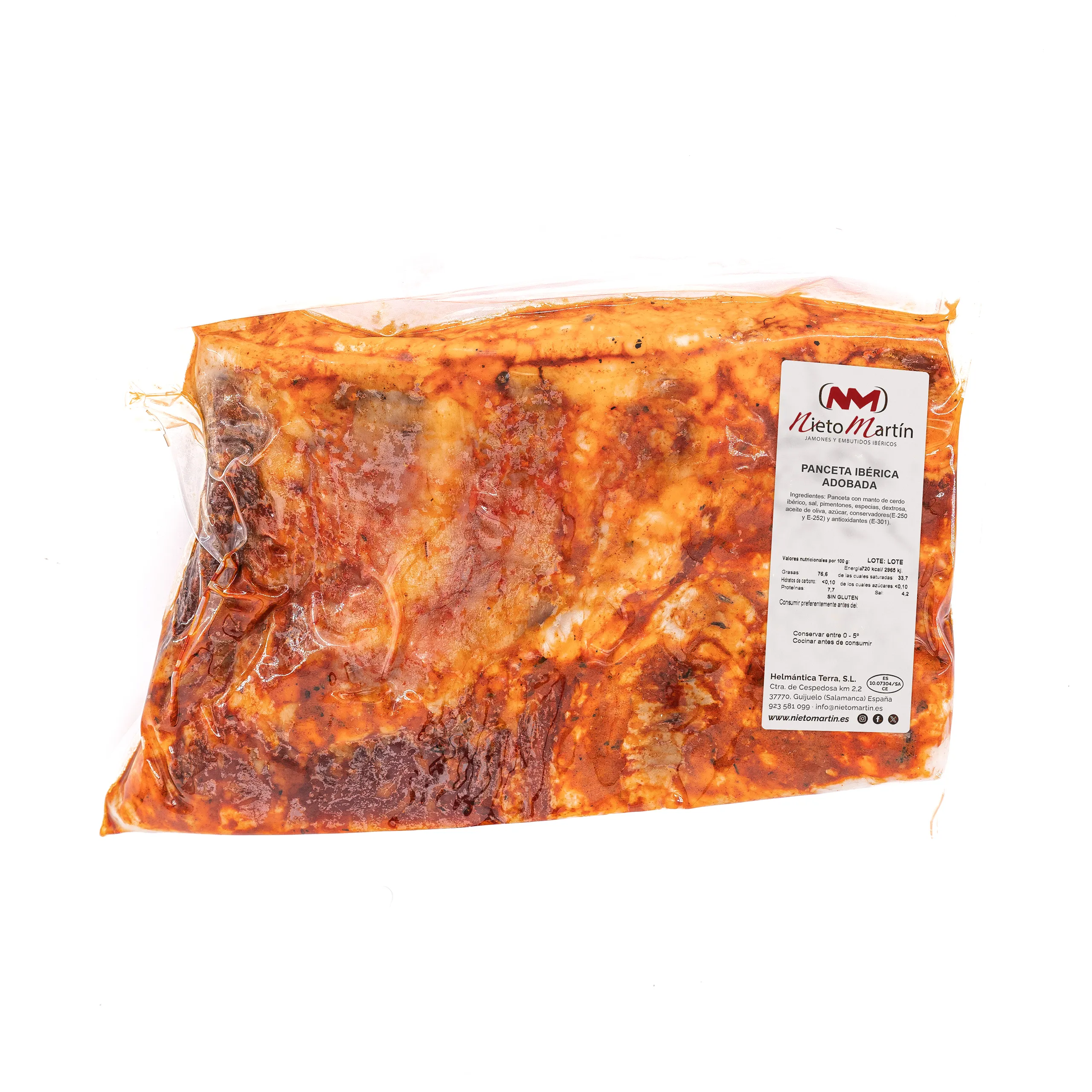Nieto Martín Panceta Ibérica Adobada