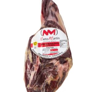 Jamón de Bellota Ibérico 50% Raza Ibérica Deshuesado Nieto Martín, curado lentamente en Guijuelo con sabor equilibrado y notas de bellota