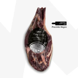 Jamón de Bellota 100% Ibérico Deshuesado Nieto Martín, curado artesanalmente en Guijuelo con sabor intenso y textura jugosa