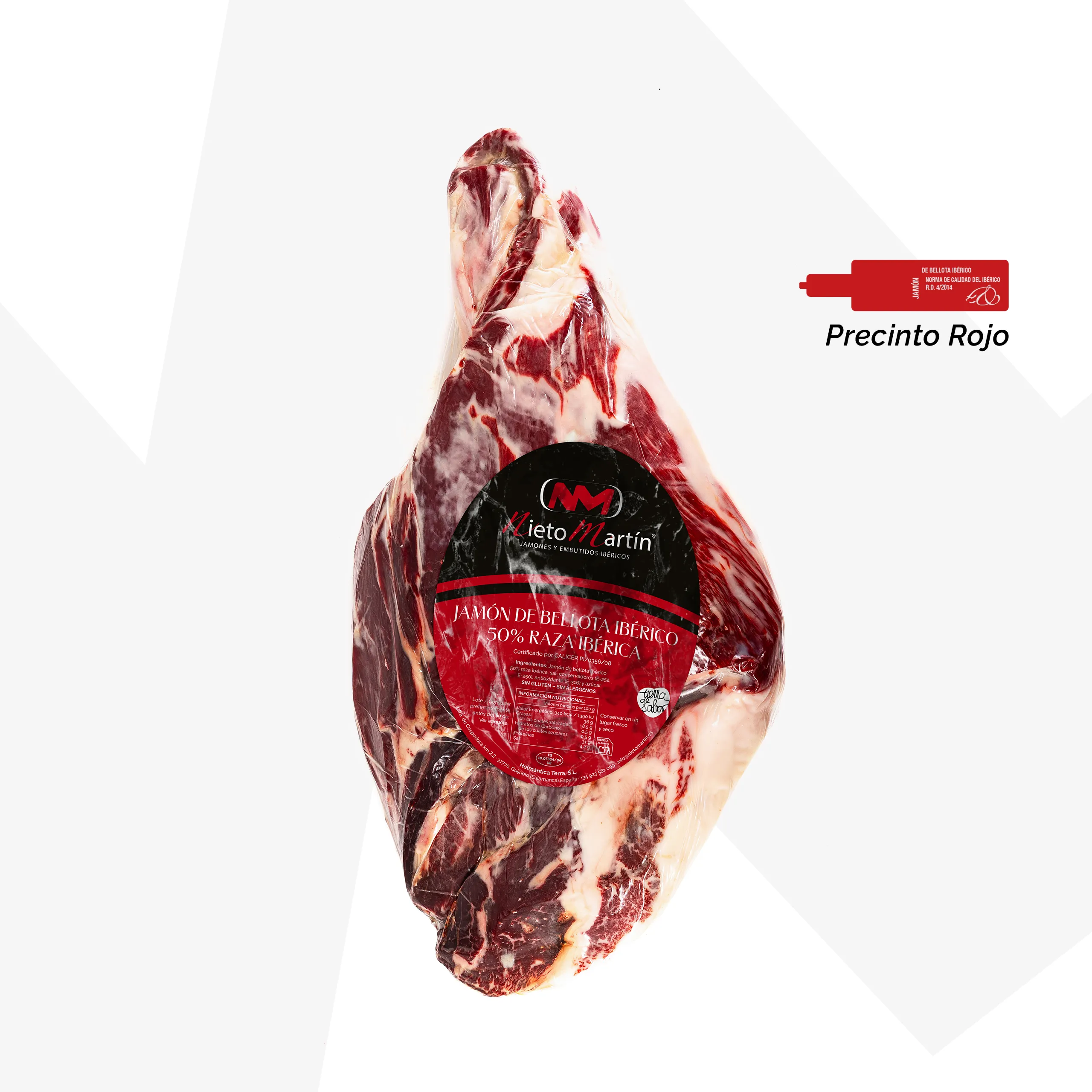 Nieto Martín Jamón de Bellota Ibérico 50% Raza Ibérica Deshuesado