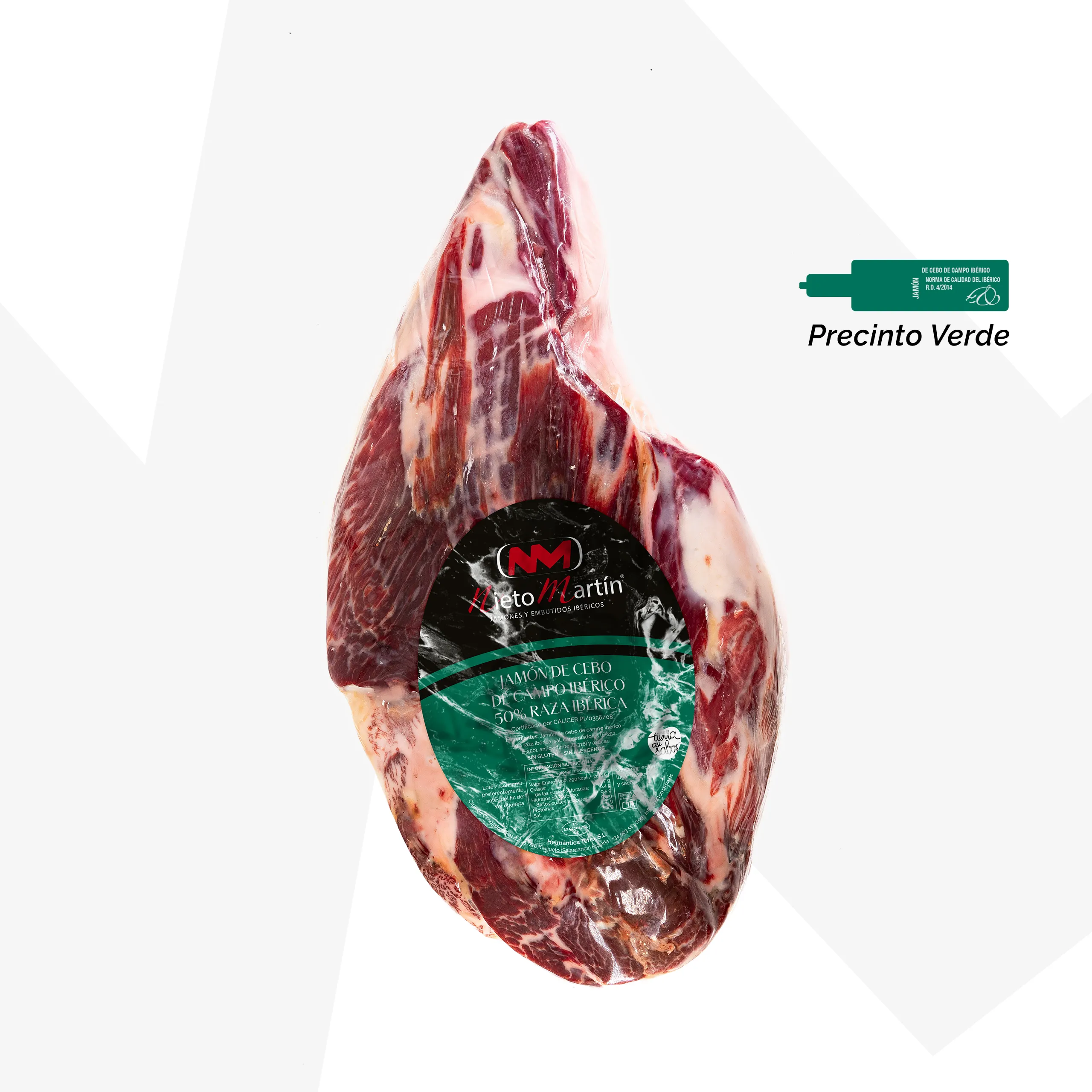 Nieto Martín Jamón de Cebo de Campo Ibérico 50% Raza Ibérica Deshuesado