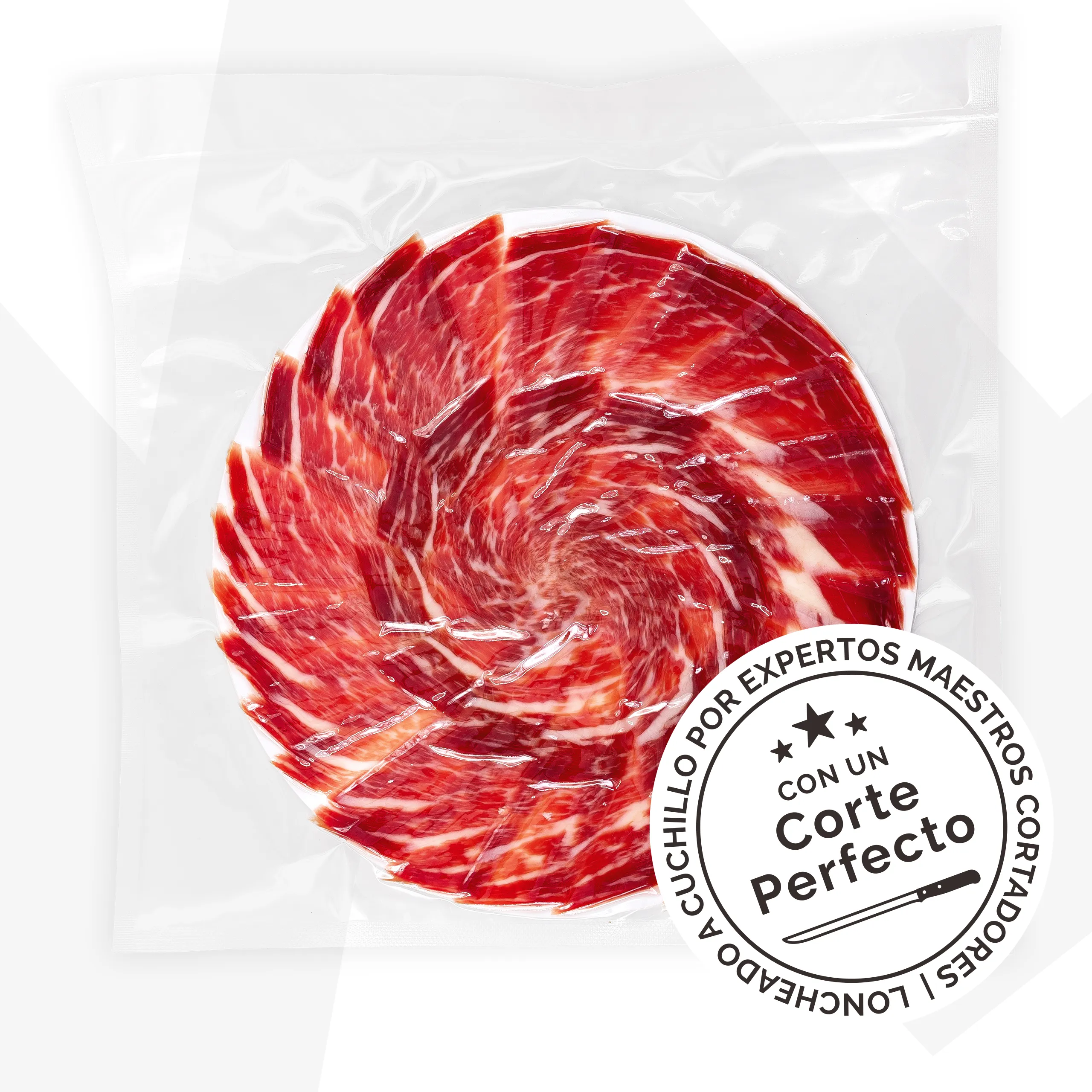 Nieto Martín Jamón de Cebo Ibérico 50% Raza Ibérica Entero Cortado a Cuchillo Sobre 80g